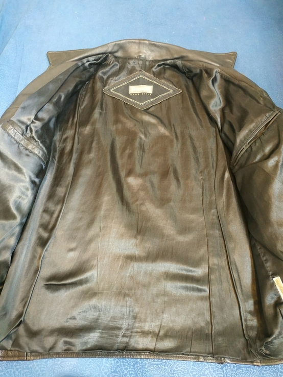 Куртка мощная кожаная PICDOR Индия натур. толстая кожа р-р 50, фото №7