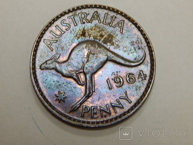 1 пенни, 1964 г Австралия