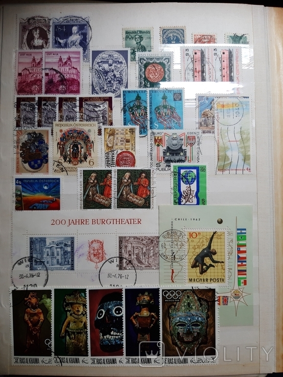 Почтовые марки Австрии, фото №2