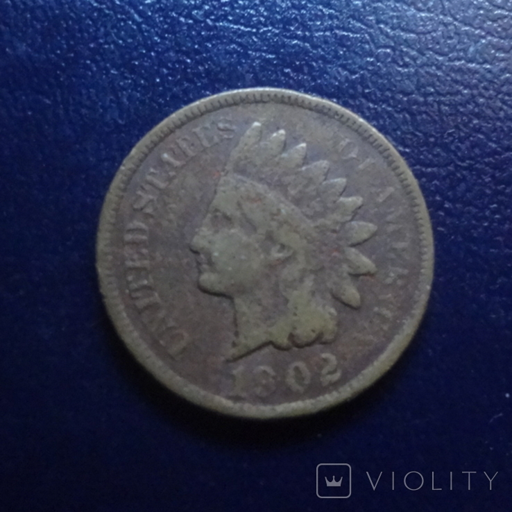 1 цент 1902 США (Г.16.29), фото №2