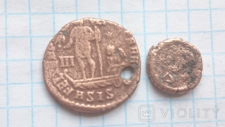 Медные монеты Рима и Византии, фото №4