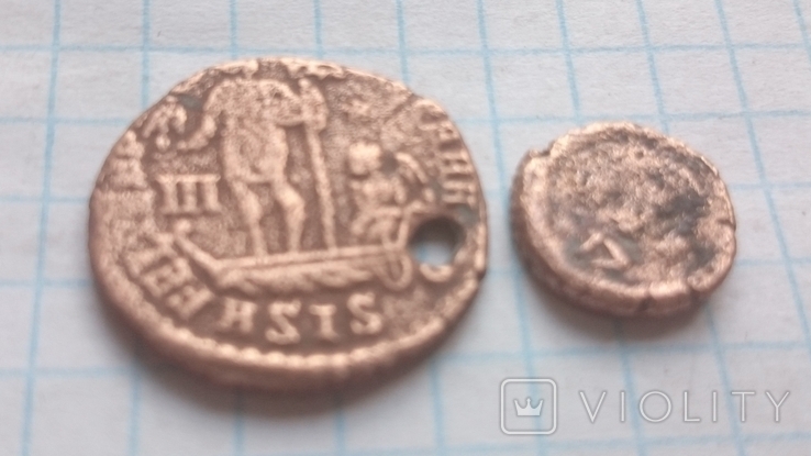 Медные монеты Рима и Византии, фото №5