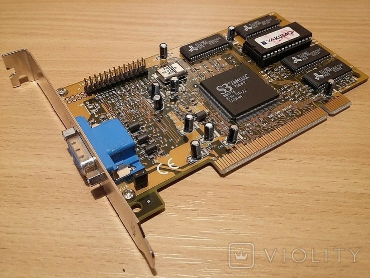 Видеокарта S3 Trio64V2/DX 86C775 PCI, фото №6