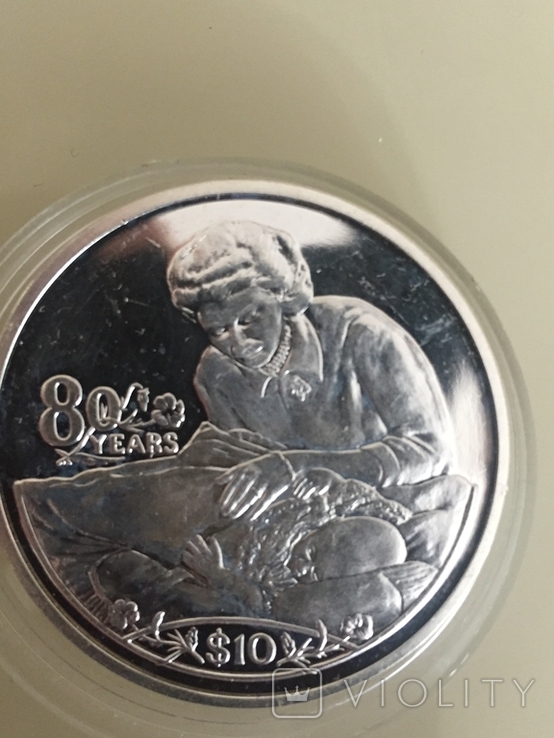 10 доларов -( Либерия -2006) 2, фото №2
