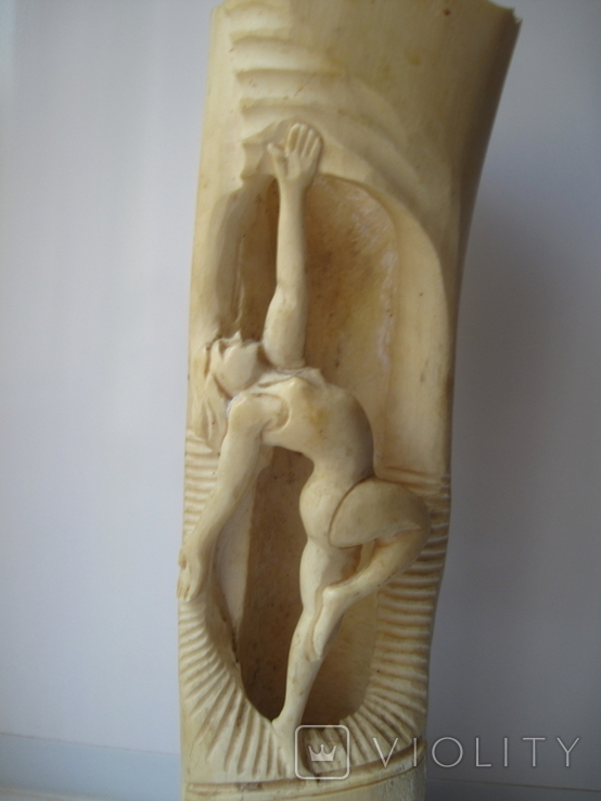 Гимнастика, кость, высота - 21 - 22 см., фото №3