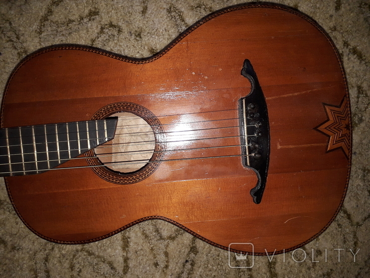 Гитара старинная, Шиховская, фото №3