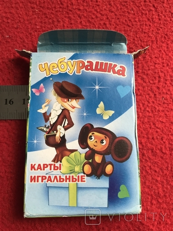 Чебурашка 36 карт.Игральные карты.