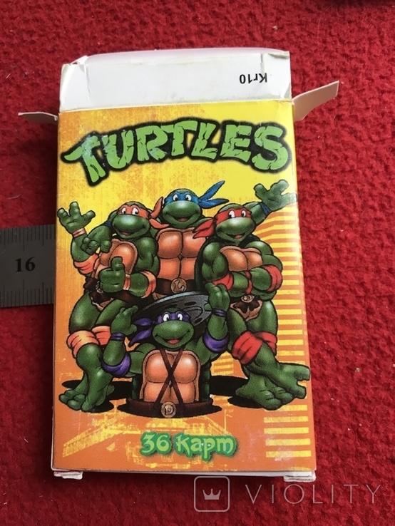 Turtles, игральные карты., фото №2