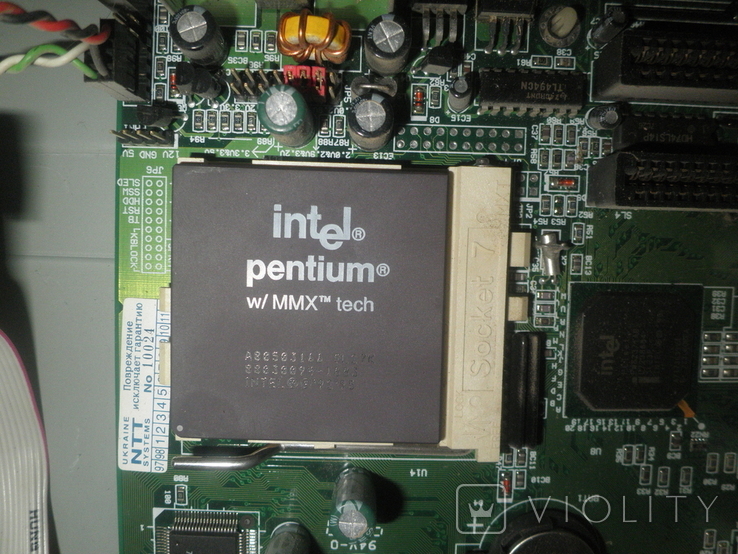 Процессор intel pentium w/ mmx tech, фото №2