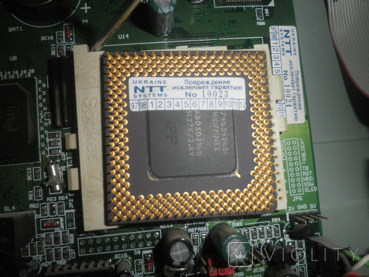 Процессор intel pentium w/ mmx tech, фото №3