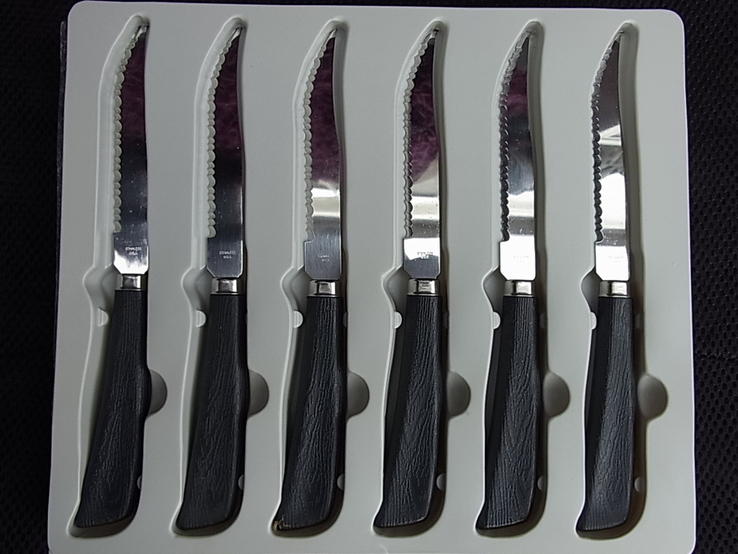 Набір Ножів QUIKUT a SCOTT Fetzer Company U.S.A 6 шт НОВІ з Німеччини, фото №6