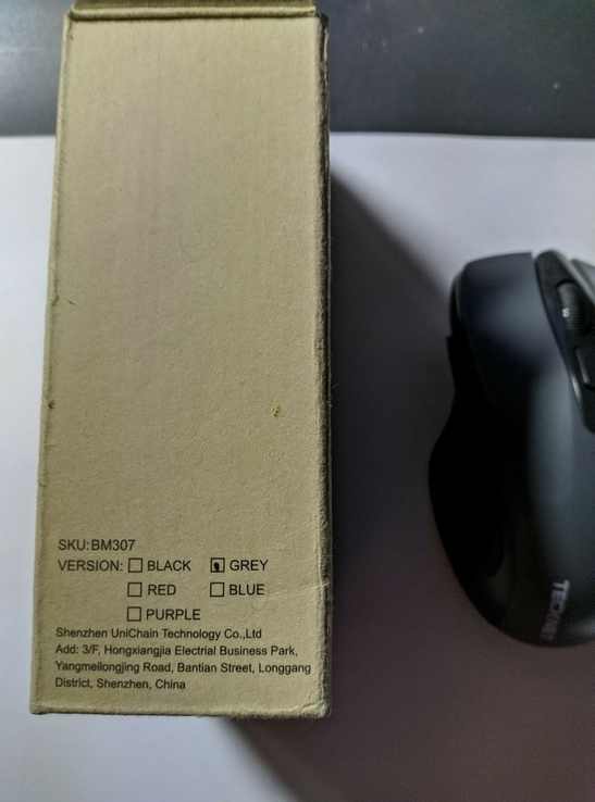 Мишка TeckNet BM307 Mouse чорна., numer zdjęcia 2