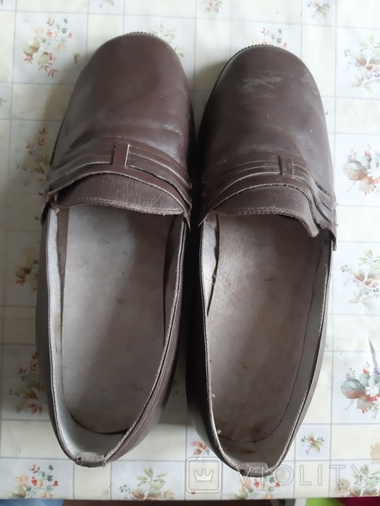 Мужские туфли 24.5 размера СССР, фото №3