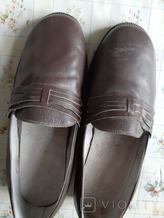 Мужские туфли 24.5 размера СССР, фото №4