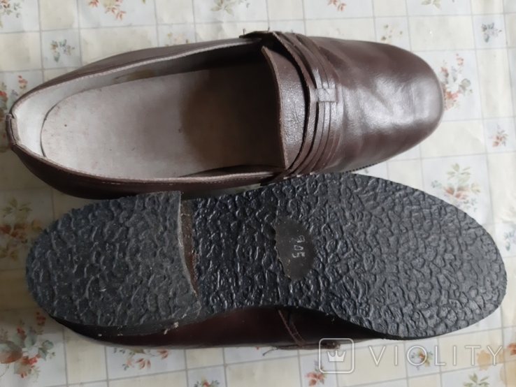 Мужские туфли 24.5 размера СССР, фото №7