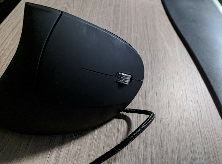 Вертикальна комп'ютерна миша 6d ergonomic mouse (USB), фото №5