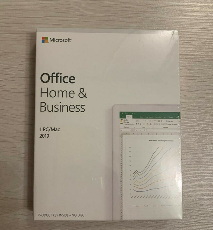 Microsoft Office 2019 Home Business MAC/Windows (карточка)