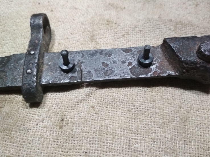 Заклёпки на штык нож Манлихер М88-М95 копия, фото №2