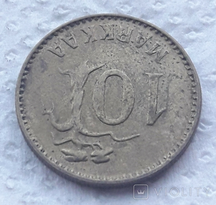 Финляндия 10 марок 1952 год, фото №4