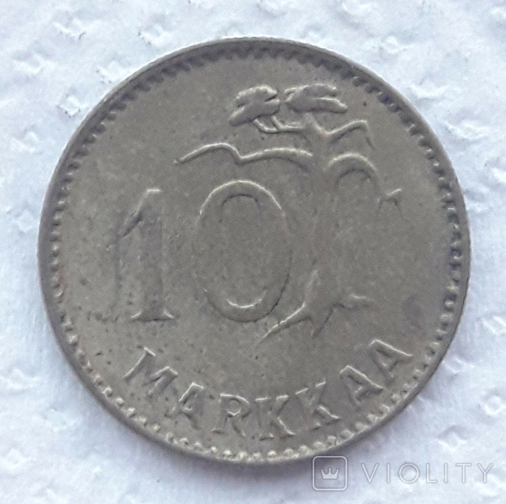 Финляндия 10 марок 1952 год, фото №6
