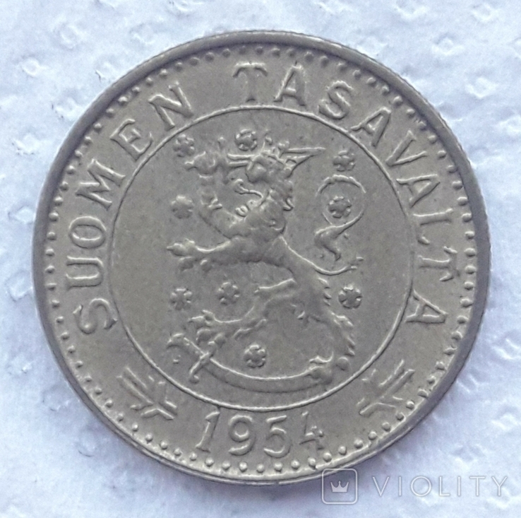 Финляндия 20 марок 1954 год, фото №7