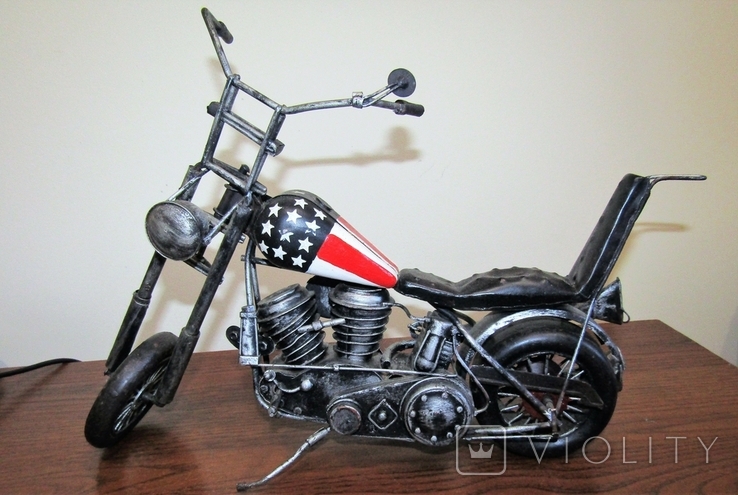 Мотоцикл Harley Davidson модель украшение интерьера Америка, фото №4