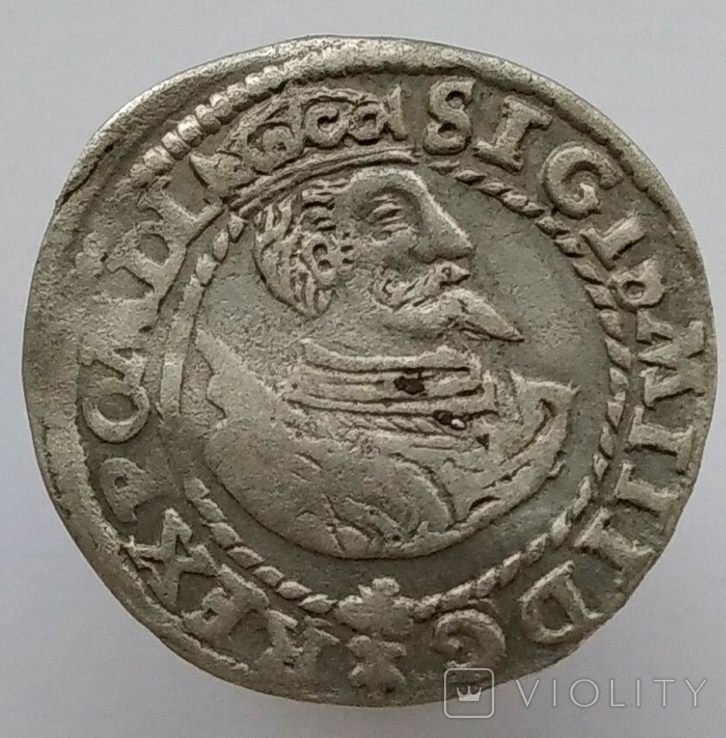 Гріш Коронний 1597 рік(R5)