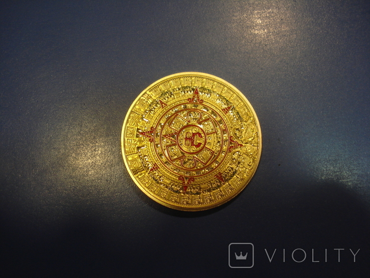 Монета *календарь ацтеков*, фото №2