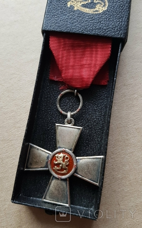 Крест Заслуг Ордена Льва в Родной Коробке, Финляндия, фото №3