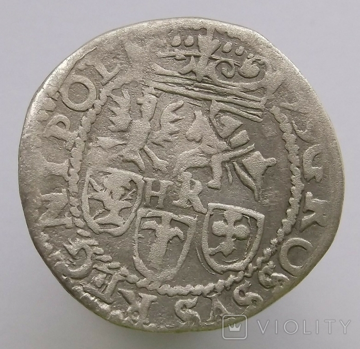 Зигмунт III Ваза, Грош 1579, помилкова дата, Познань, фото №2