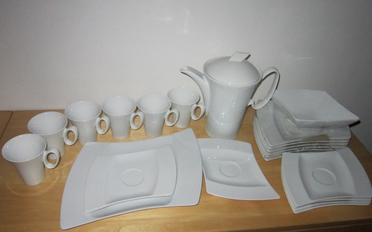 Набор посуды LUBIANA коллекция линейки Wing фарфор, фото №4