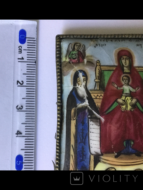 Икона Свенской (Печерской) Божией Матери 19 век, фото №6