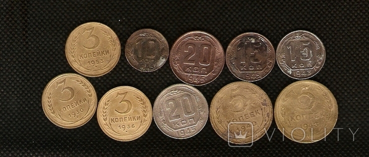 Набір монет СССР, фото №3