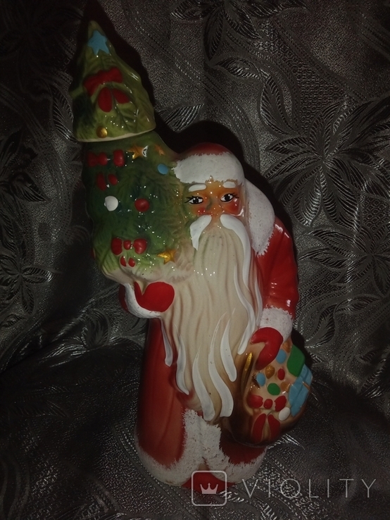 Новогодний сувенир "Бутылка от Деда Мороза" Украина, фото №2