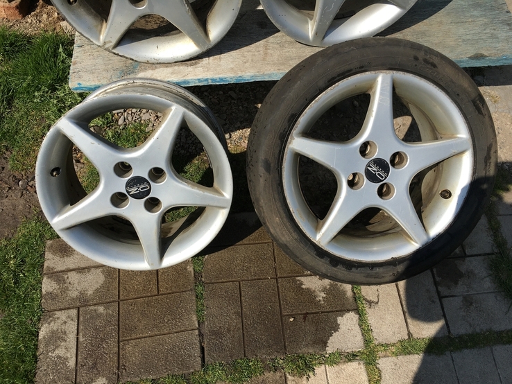 Литые диски номерные OZ R15 4x100 подходят (golf, vento, passat.), фото №2