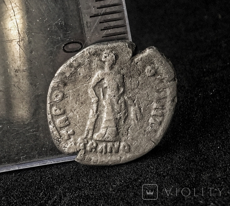 Денарий Antoninus Pius -Tranquillitas  RIC 218, фото №3