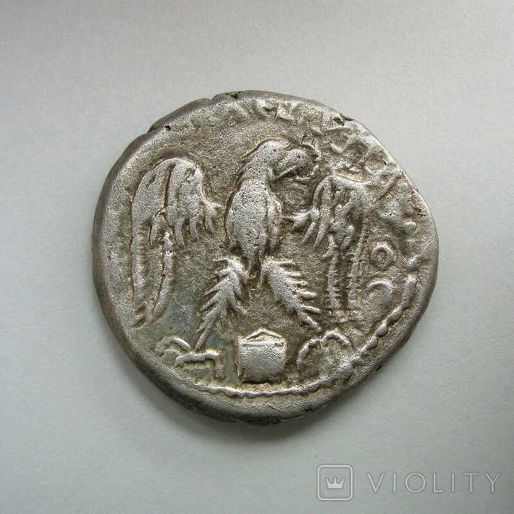 Диадумениан, тетрадрахма (26 мм, 14,19 г), Эдесса (Месопотамия), фото №13