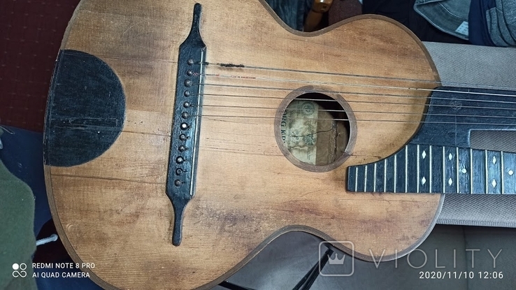 Двохгрифова 12-ти струнна гітара 1913р, фото №11