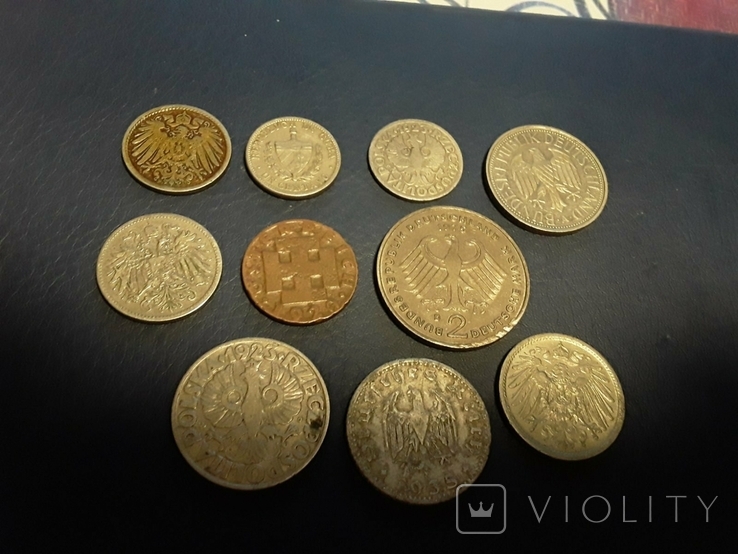 Монеты Австрии и Германии 10 штук, фото №4