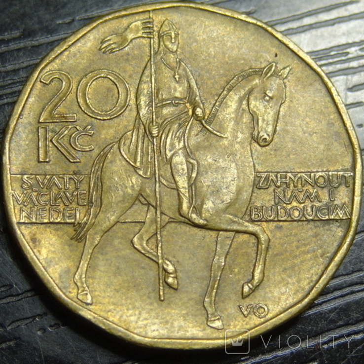 20 крон Чехія 2004, фото №2