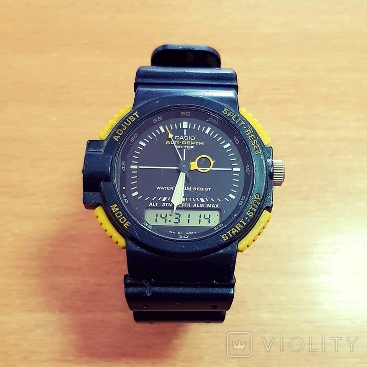 Часы Casio ARW 320 Japan / Барометр, Высотомер, глубиномер