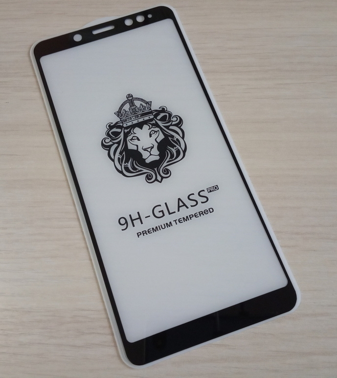 Защитное 5D стекло Xiaomi Redmi Note 5, Note 5 Pro (5D, 9h, 0.3мм) черное