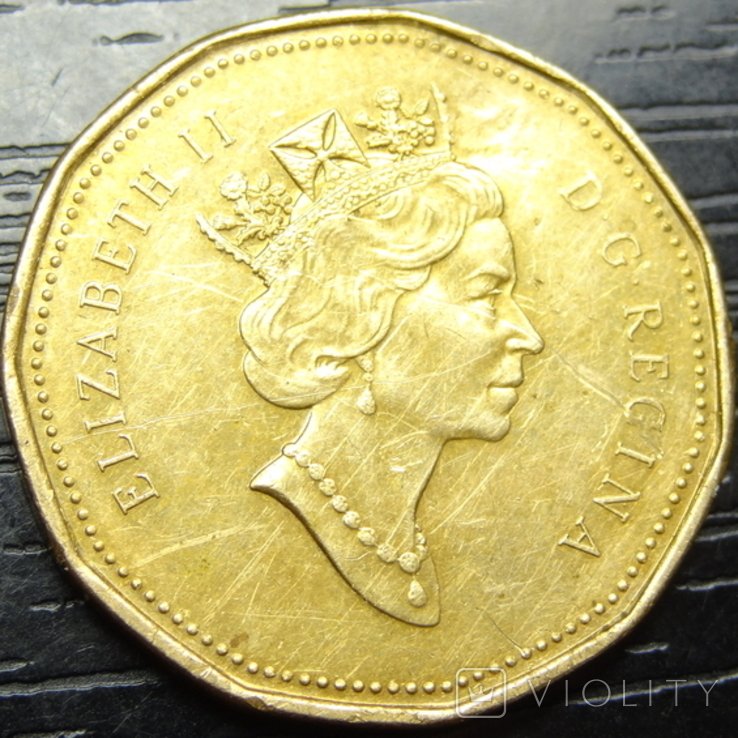 1 долар 1992 Канада - 125 років Конфедерації, фото №3