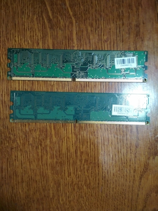 Две планки ОЗУ DDR 2 Samsung 1GB 800 MHz, photo number 3