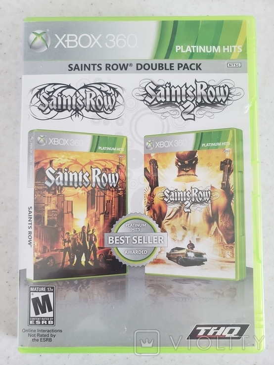 Saints Row Double Pack (XBOX 360, NTSC)