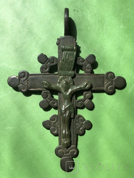 Крест с накладным распятием, фото №2