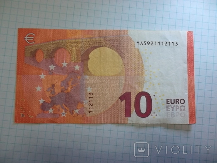 Евро. 10 евро, 2014, фото №6