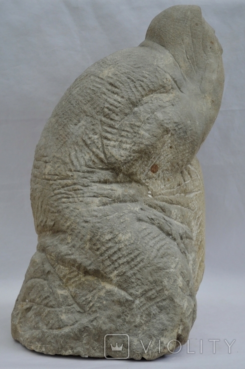 Скульптура песчаник. Монашка, фото №4