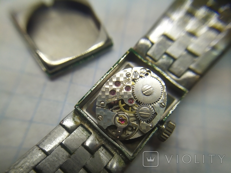 Механические наручные женские часы Uno. 17 камней. Швейцария. На ходу, фото №13