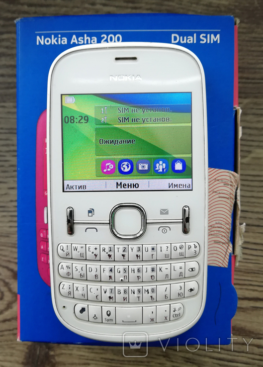 Nokia Asha 200 исправна, фото №2